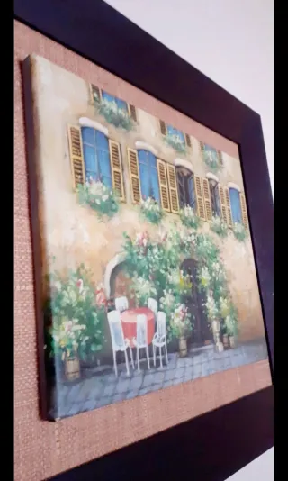 Bonito cuadro 52,cm x 62cm