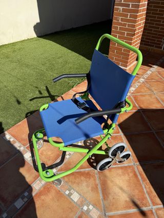 Silla sube escaleras manual.