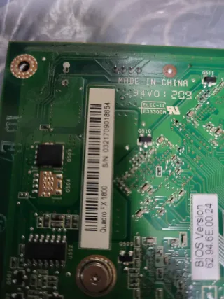 Tarjeta Gráfica Nvidia Quadro FX1800