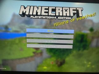 Minecraft per Playstation 4