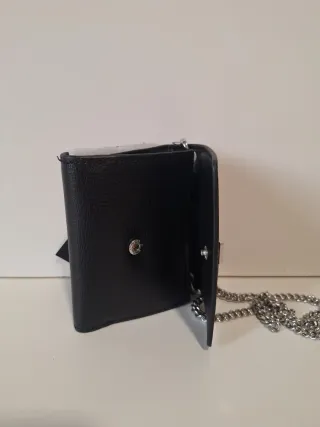 Cartera monedero Karl Lagerfeld negra original