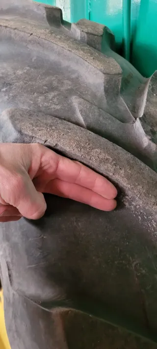 Ruedas finas Michelin 13.6 R 38 John Deere