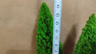 10 Alberi in Miniatura per Modelli e Presepi