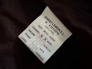 Cazadora Bomber Piel Mujer INK Marrón