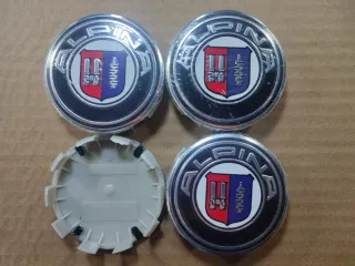 Tapabujes BMW Alpina 68mm centro rueda llanta logo