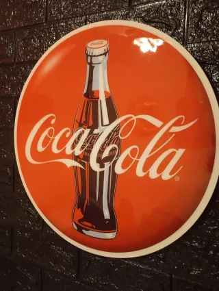 Coca-Cola  cartel retro réplica
