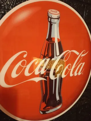 Coca-Cola  cartel retro réplica