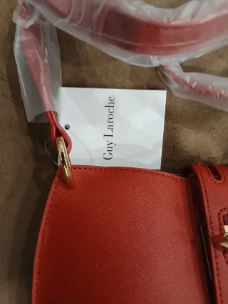 Borsetta a secchiello Guy Laroche rossa