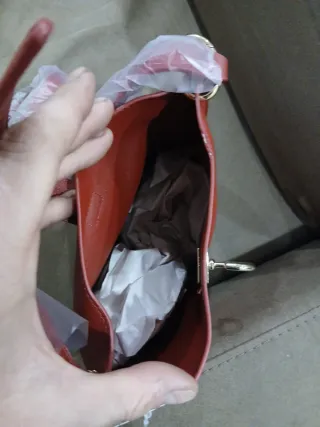 Borsetta a secchiello Guy Laroche rossa