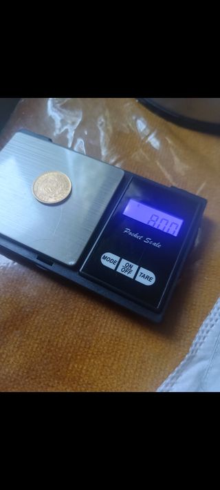 Moneda Peruana 1917,libra de oro