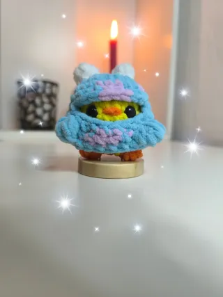 Mini Pollo Disfrazado De Sullivan