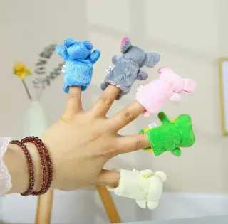 Marionetas Montessori Dedos Animales