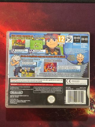 Caja y manual Inazuma Eleven 2: Ventisca Eterna