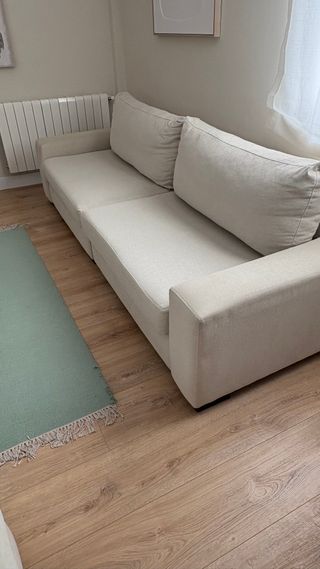 Sofá Chaise Longue Beige