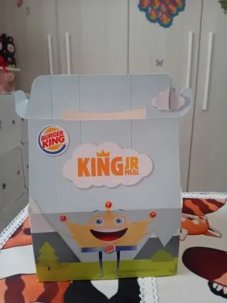 Scatola Burger King Jr Meal