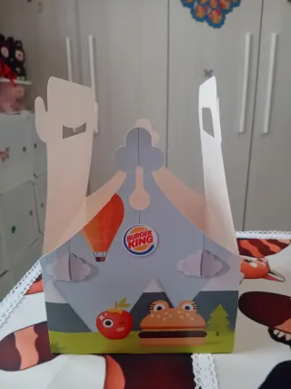 Scatola Burger King Jr Meal