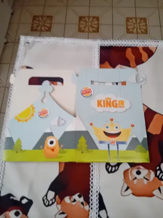 Scatola Burger King Jr Meal