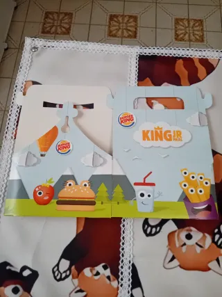 Scatola Burger King Jr Meal
