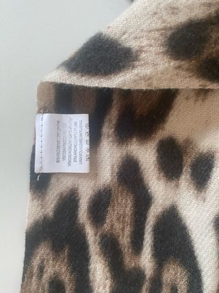 Pasmina estampado leopardo