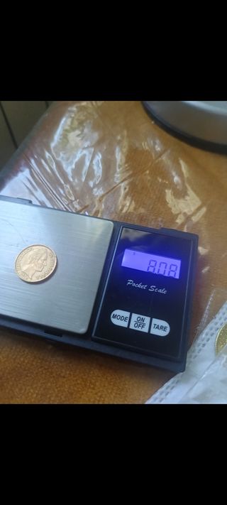 Moneda República de Colombia 1919,5 pesos oro