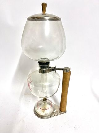 Caffettiera vintage in vetro