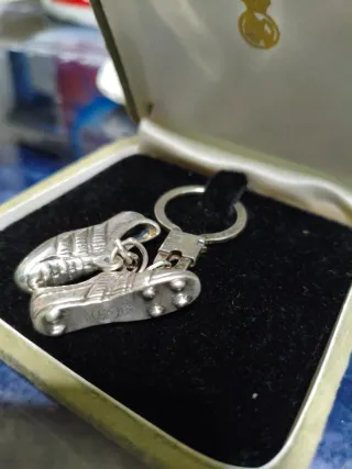 Llavero Real Madrid Botas Fútbol