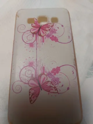 Funda Samsung Galaxy A3 Mariposas Rosas