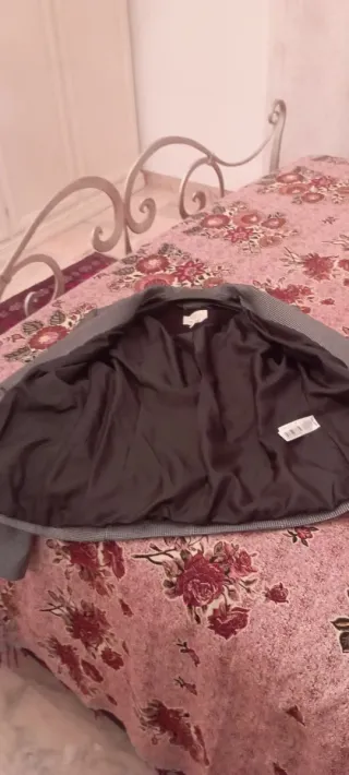 Francomina Blazer Grigio Nero Taglia M