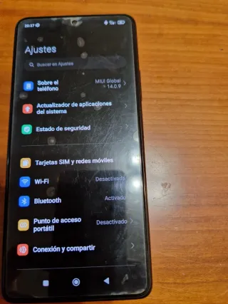 Xiaomi Redmi Note 10 Pro+caja+cargador.