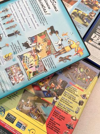 Lote 4 Juegos Los Sims PS2 y PC