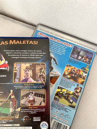 Lote 4 Juegos Los Sims PS2 y PC