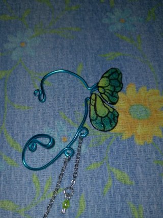Orecchino clip Winx blu e rosa