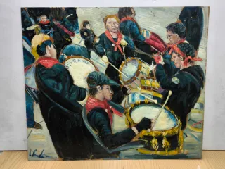 Cuadro Semana Santa Tamborada