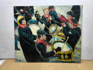 Cuadro Semana Santa Tamborada