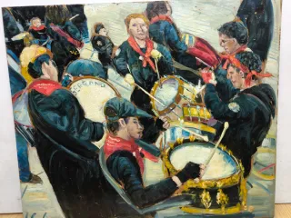 Cuadro Semana Santa Tamborada