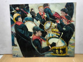 Cuadro Semana Santa Tamborada