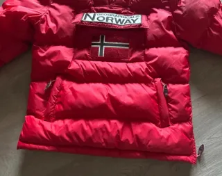 Chaqueta Plumas Geographical Norway Unisex Roja