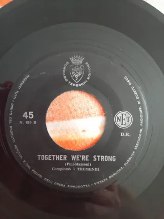 Vinile 45 giri I Tremendi Where's My Baby 1963