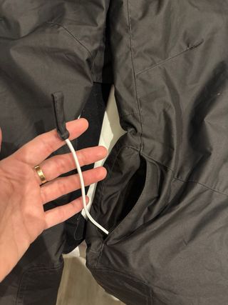 Pantalón nieve Wedze negro 14 años