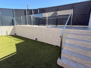 Barandilla de cristal para exterior