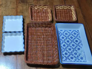 Set Antipastiera Casa Reggia Ceramica Blu