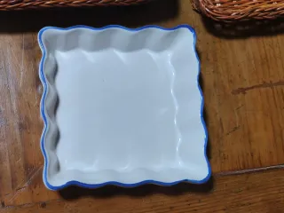 Set Antipastiera Casa Reggia Ceramica Blu