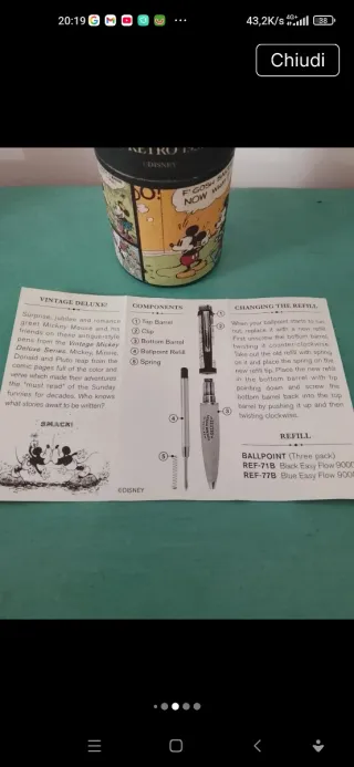 Penna Rara 1951 Topolino Vintage Deluxe