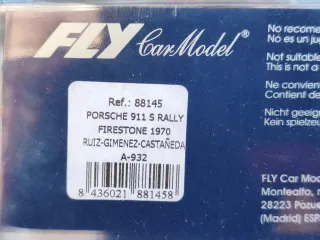 Fly 88145 Porsche 911S Rally Firestone 1970