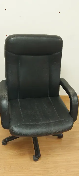 Sillón de oficina/estudio negro