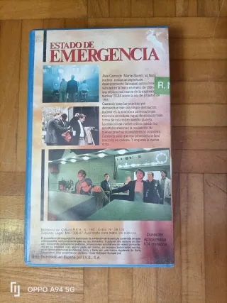 Película VHS Estado de Emergencia