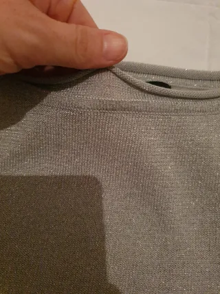 Jersey fino plateado AMISU talla S