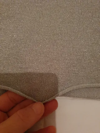 Jersey fino plateado AMISU talla S