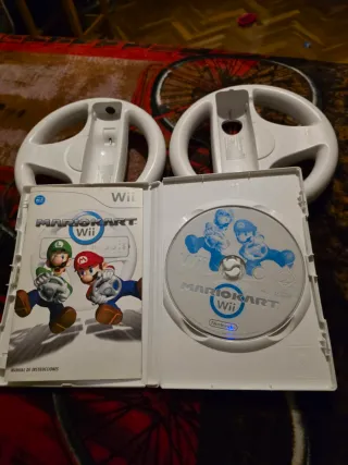 Mario Kart Wii + 2 Volantes Wii