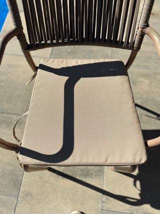 Conjunto de mesa y 4 sillas de exterior/terraza